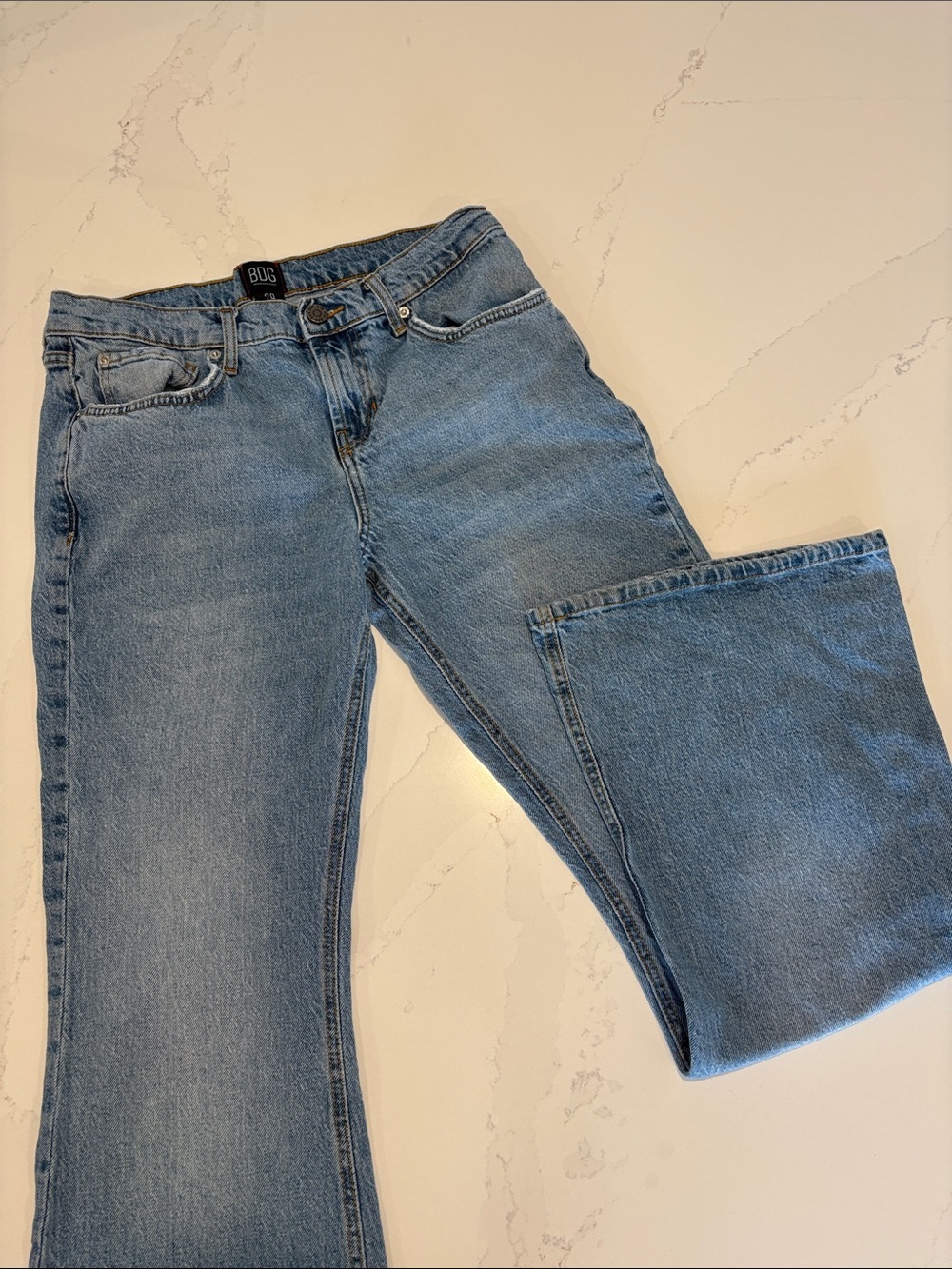 Urban Outfitters BDG Light Wash Bootcut flare Denim Jeans Size 29